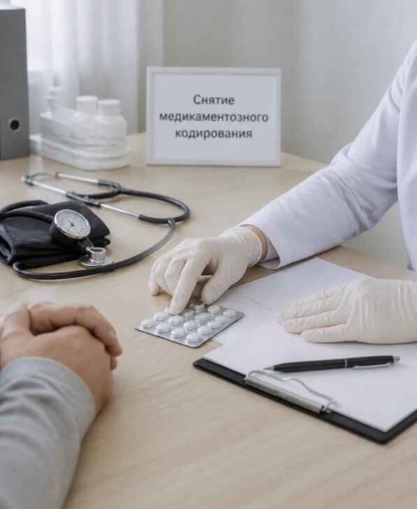 Снятие медикаментозного кодирования в Сарове от 5208 р. | Медзона